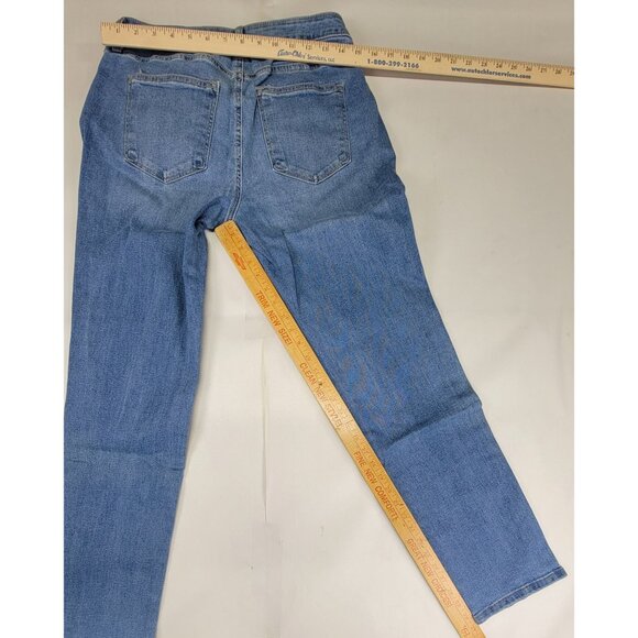 Sonoma Jeans Blue High Rise Curvy Straight Womens 8L New with Tags - Picture 8 of 8